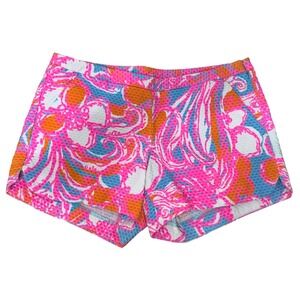 Lilly Pulitzer‎ Women's Shorts Size 2 Colorful Patterned Cotton